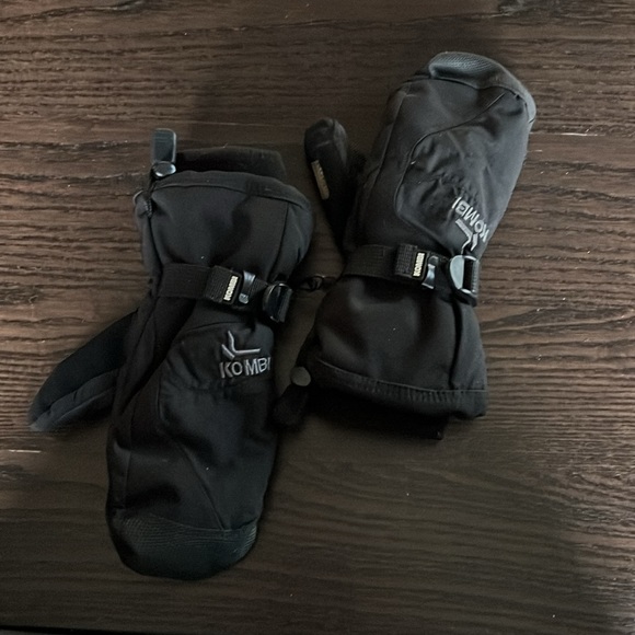 Kombi Gore-Tex mittens, black, junior size L - Picture 2 of 4